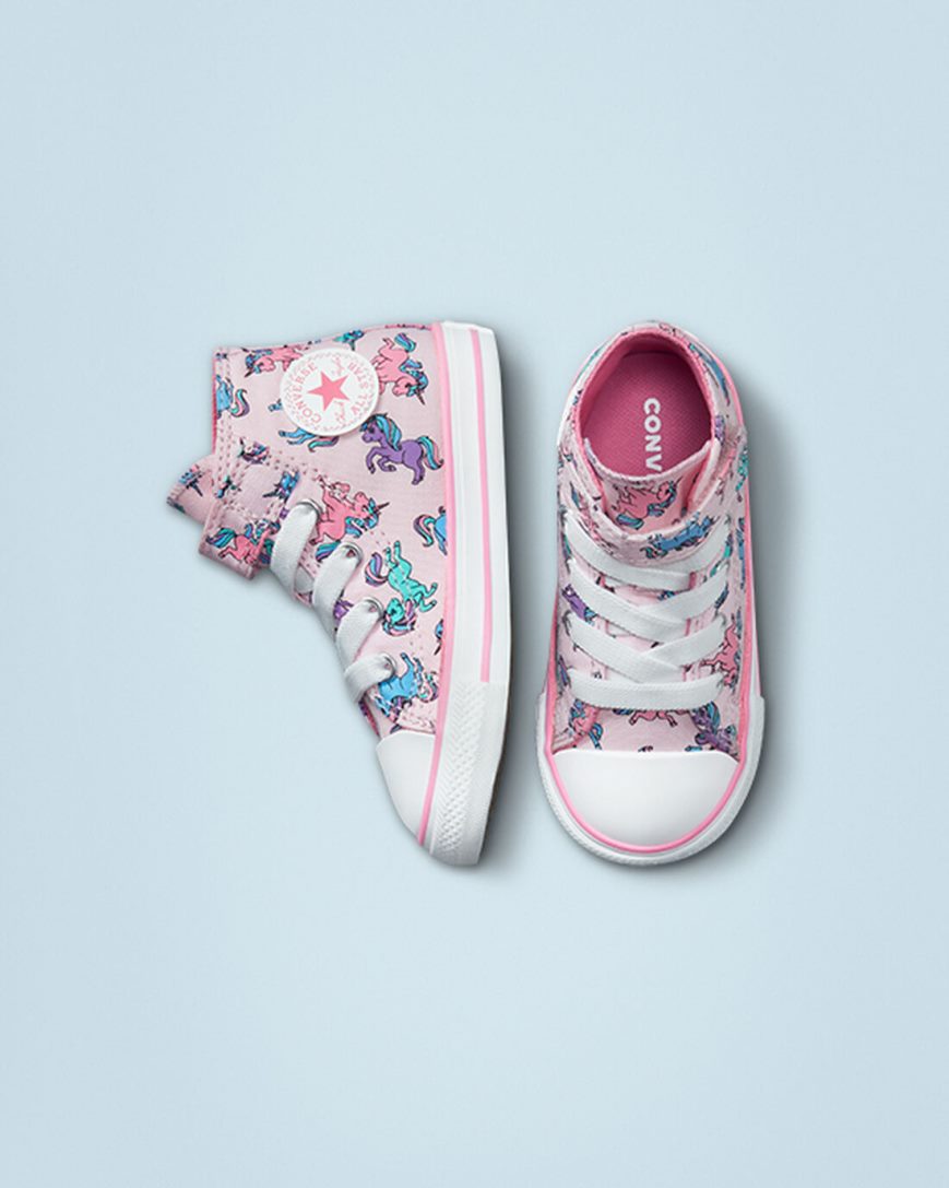 Tenisky Vysoke Converse Chuck Taylor All Star Easy-On Unicorns Dievcenske Ruzove Modre | SK J511DF3